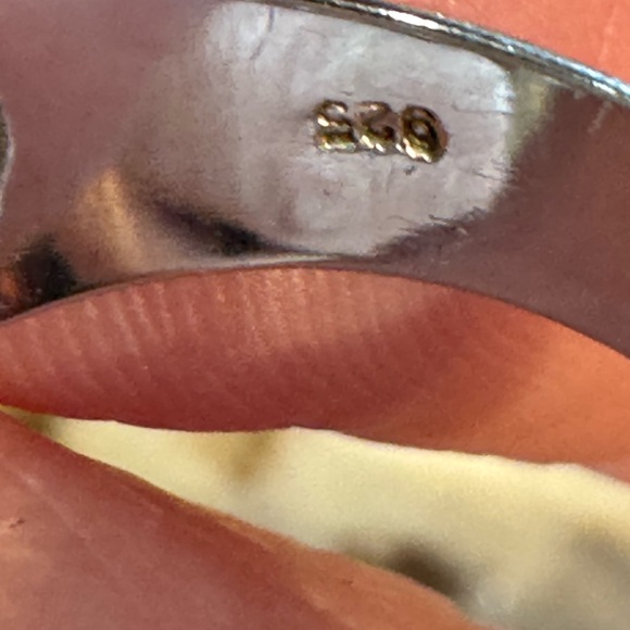 Sterling Silver/Turquoise Rings size 7 - Picture 8 of 9